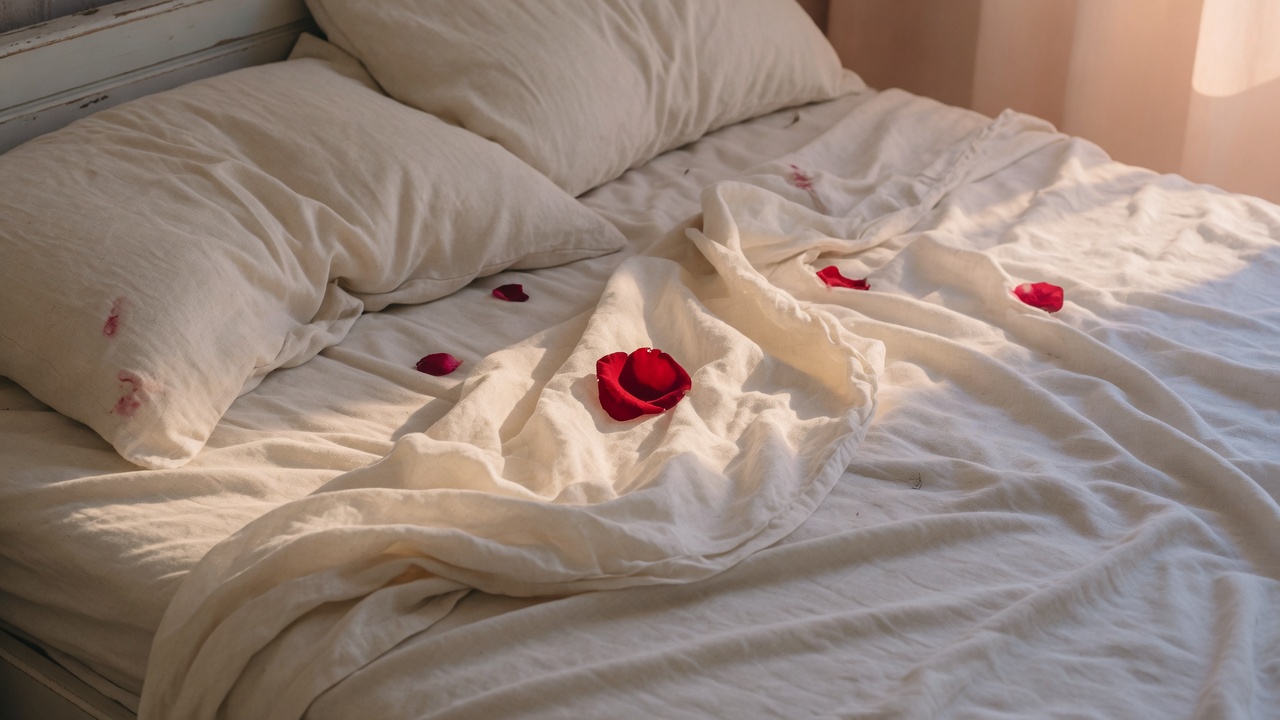 Soft linen and morning light