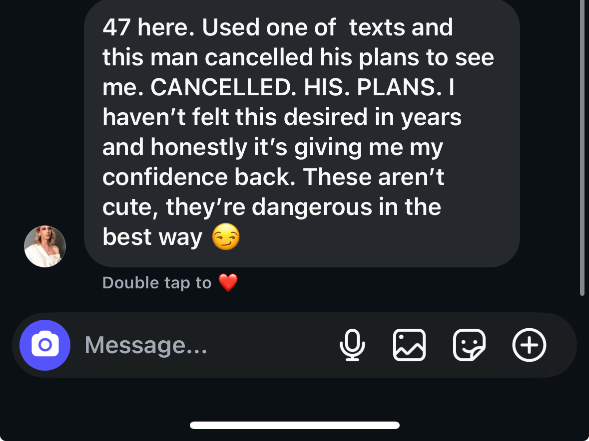 Community message screenshot